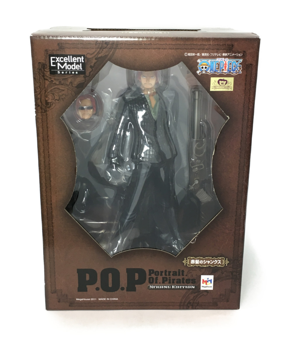 楽天市場 中古 美品 One Piece P O P One Piece 赤髪のシャンクス Strong Edition メガハウス フィギュア ハグオール ホビー