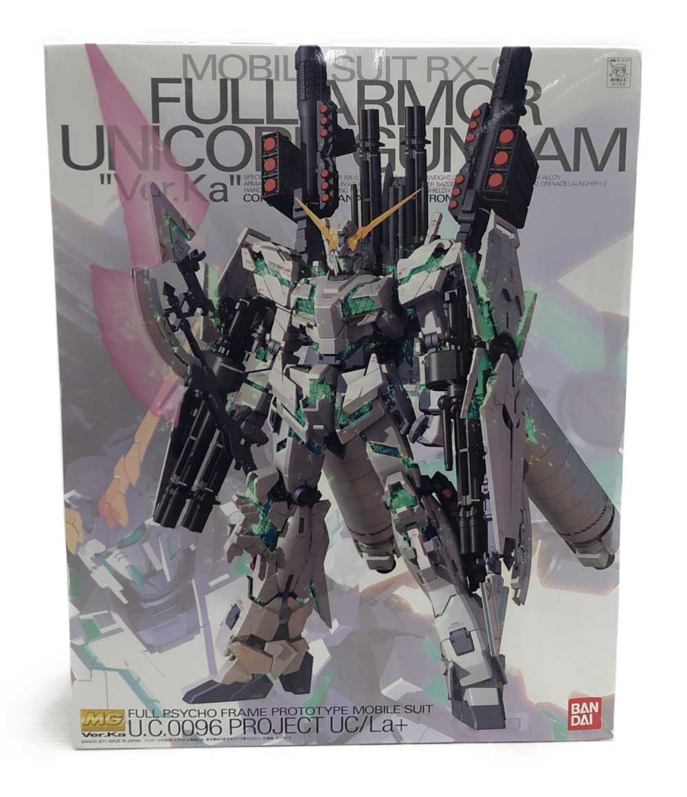 楽天市場 中古 美品 機動戦士ガンダムuc 機動戦士ガンダムuc フルアーマーユニコーンガンダム Rx0 小説版最終決戦仕様 カトキハジメデザイン 1 100 Mg バンダイ プラモデル ハグオール ホビー