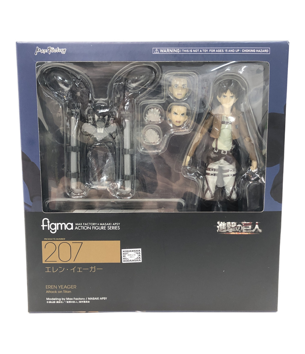 中古 Figma 突貫のジャイアント エレン イェーガー マックスファクトリ 図形 Sefhouston Org