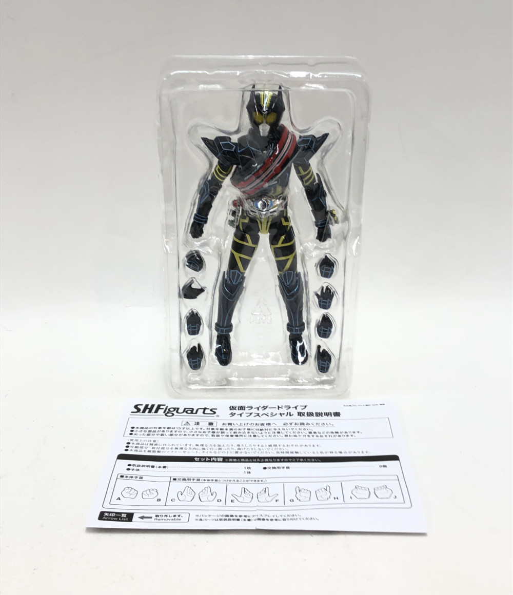 中古 美品 定小屋変り種 覆面馬騎りドライヴ サプライズ 後の世 S H Figuarts 劇場版 仮面ライダードライブ サプライズ フューチャー 仮面ライダードライブ 手合いスペシャル バンダイ 図形 Damienrice Com