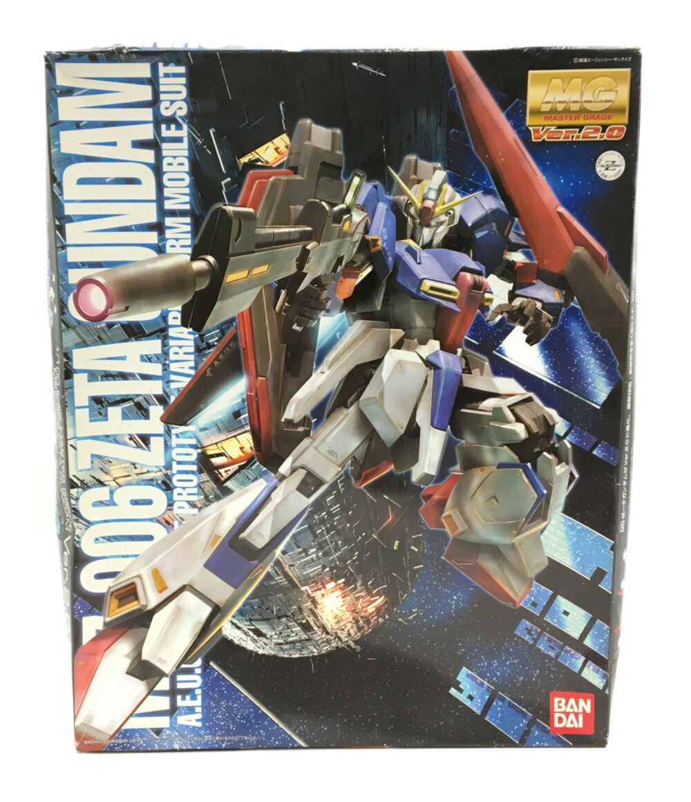 楽天市場 中古 機動戦士zガンダム ゼータガンダム Ver 2 0 1 100 Mg バンダイ プラモデル ハグオール ホビー