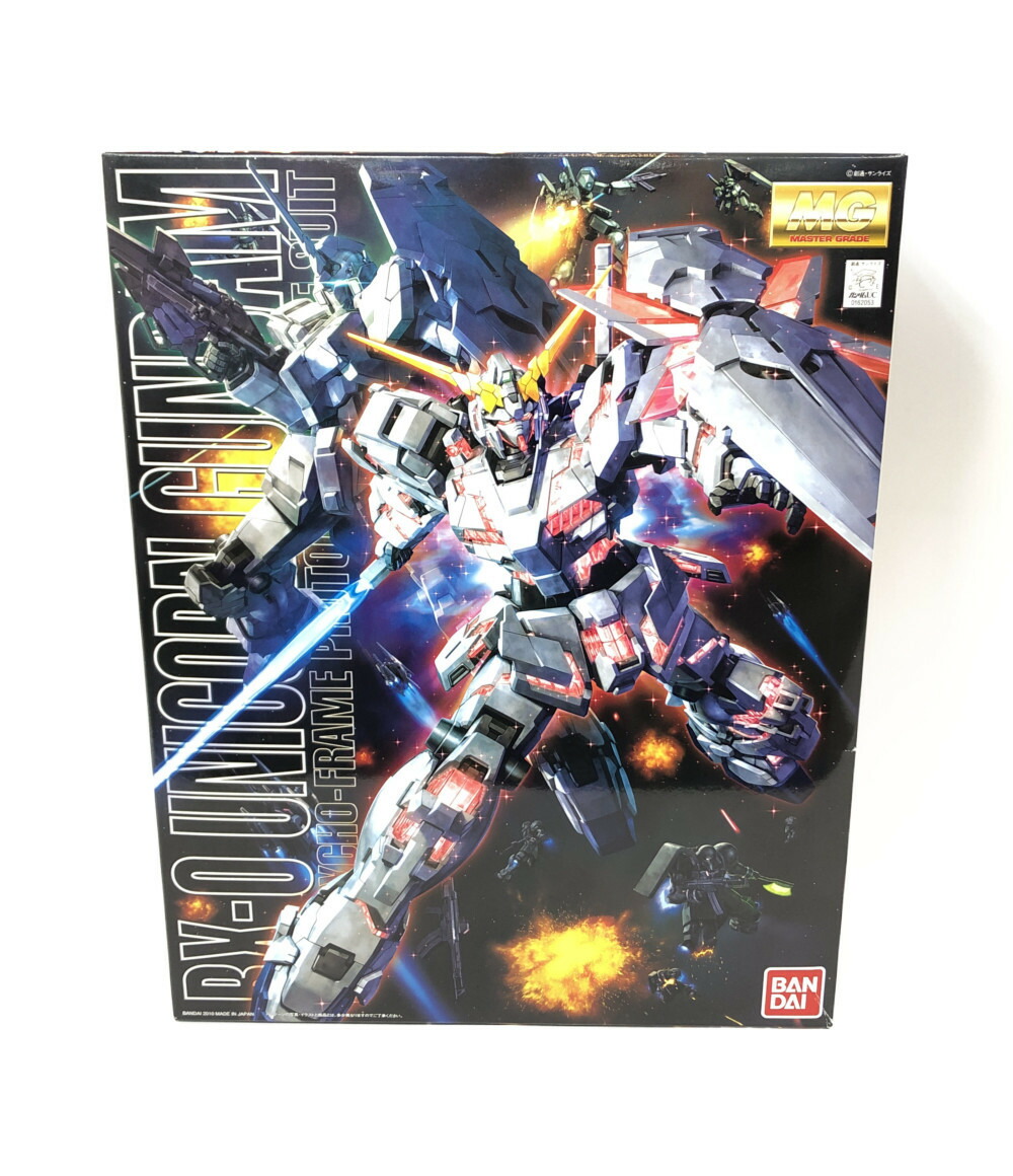 中古 美品 機動戦士ガンダムuc 機動戦士ガンダムuc Rx 0 ユニコーンガンダム 1 100 Mg バンダイ プラモデル Butlerchimneys Com