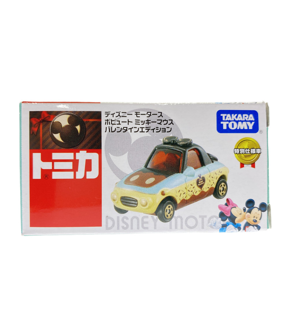 楽天市場 中古 美品 ディズニー ミニカー ディズニー ポピュートミッキーマウス バレンタインエディション トミカ単品 タカラトミー フィギュア ハグオール ホビー