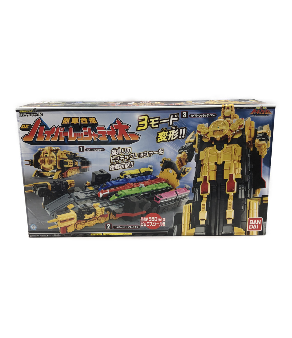 楽天市場 中古 美品 烈車戦隊トッキュウジャー 烈車戦隊トッキュウジャー 戦隊シリーズ 烈車合体 Dxハイパーレッシャテイオー 烈車合体シリーズ12 バンダイ おもちゃ 玩具 ハグオール ホビー