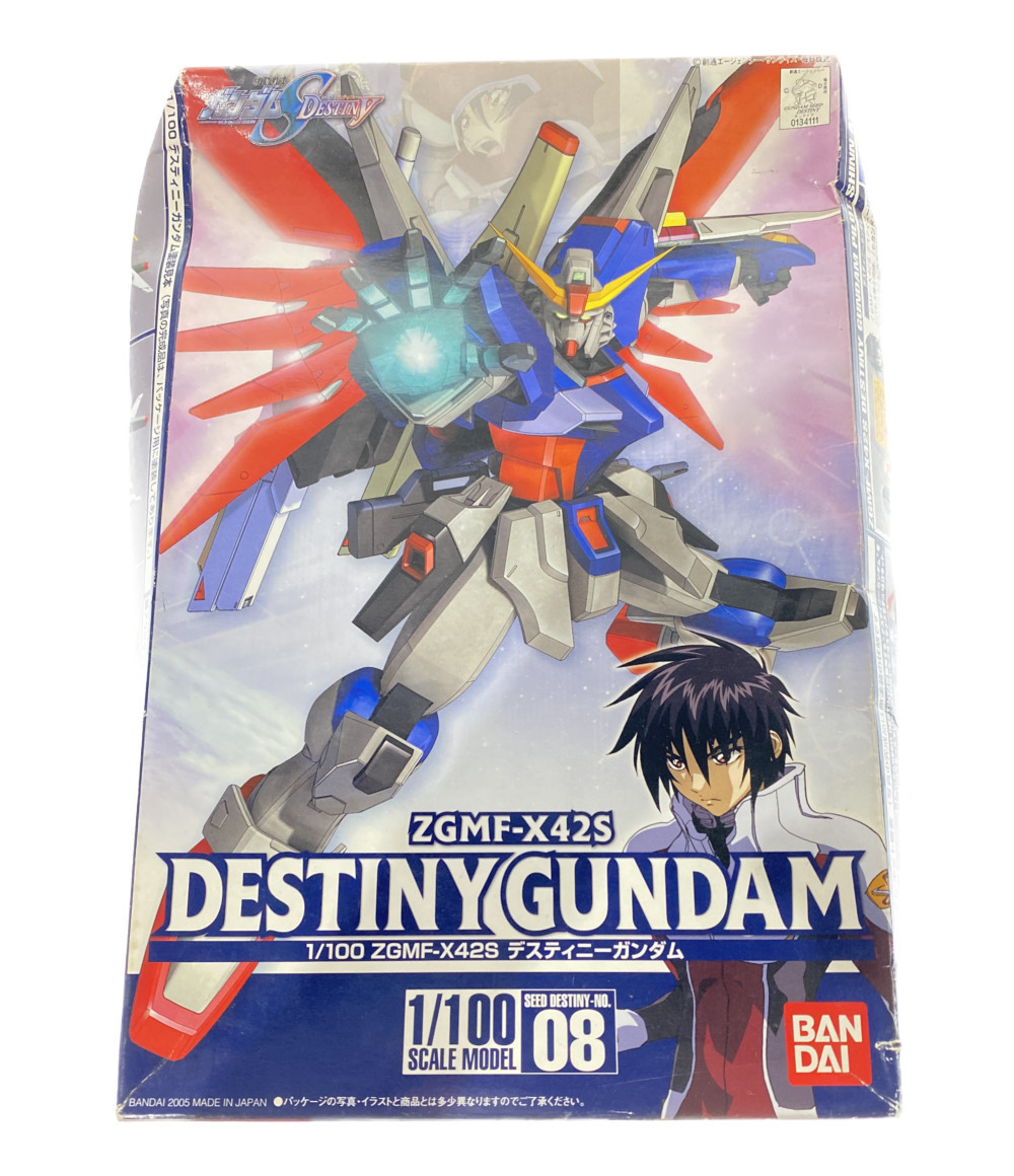 楽天市場 中古 機動戦士ガンダムseed Destiny 機動戦士ガンダムseed Destiny Zgmf X42s デスティニーガンダム 1 100 ガンプラ バンダイ プラモデル ハグオール ホビー