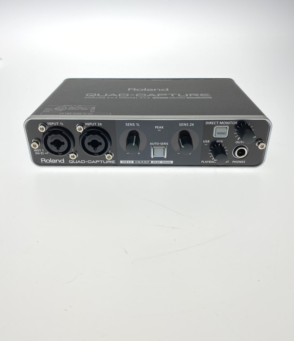 史上最も激安 Roland ヘッドホンアンプ Dac Ua 55 ローランド Quad Capture ヘッドフォンアンプ