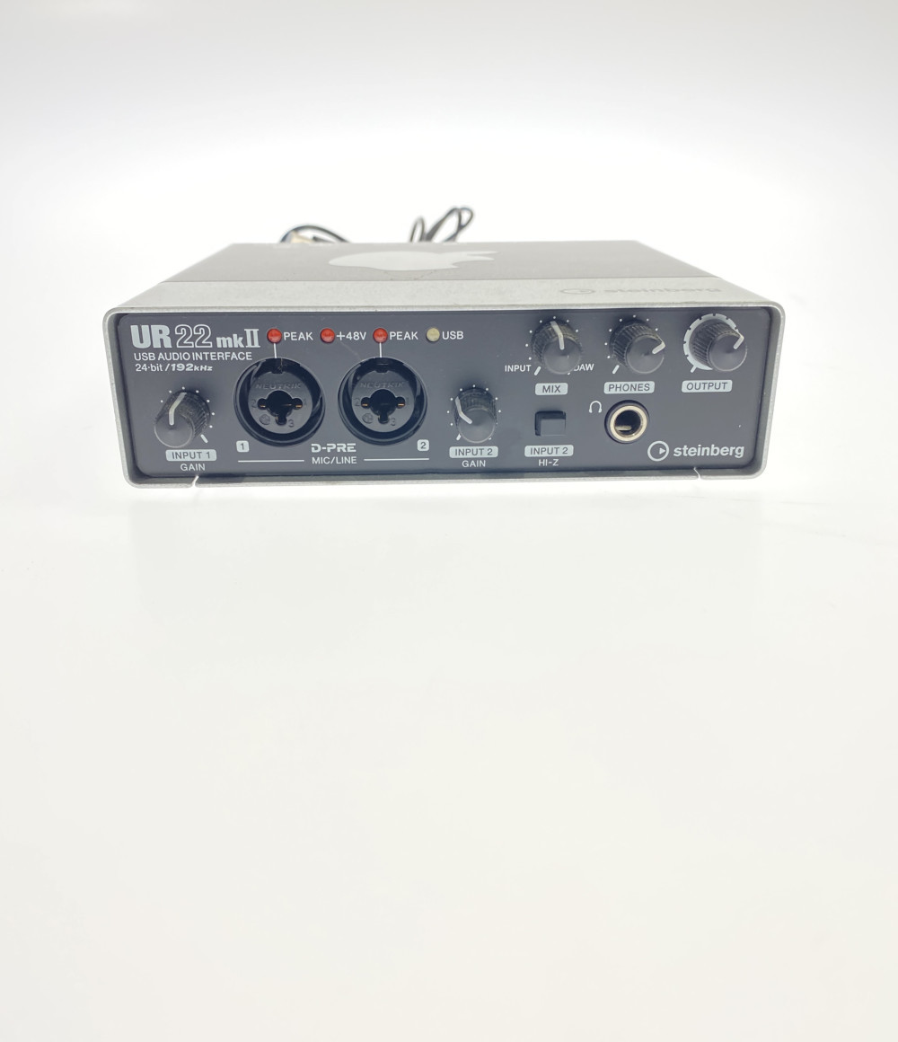 中古 オーディオインターフェイス Ur22 Mk2 スタインバーグ 楽器アクセサリー Rvcconst Com