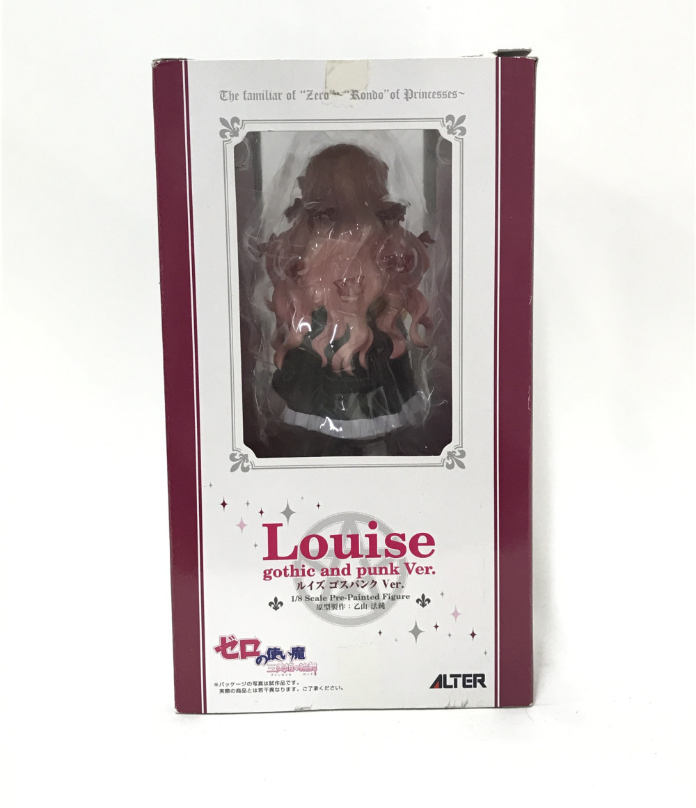 中古 ゼロの使い魔 ゼロの使い魔 ルイズ ゴスパンクver アルター フィギュア Rvcconst Com