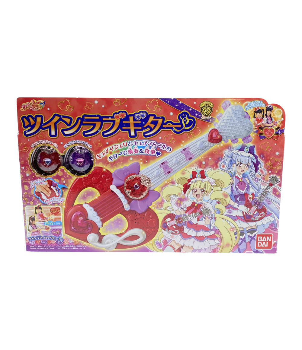 楽天市場 中古 プリキュア おもちゃ プリキュア ツインラブギター 武器 変身アイテム バンダイ おもちゃ 玩具 ハグオール ホビー