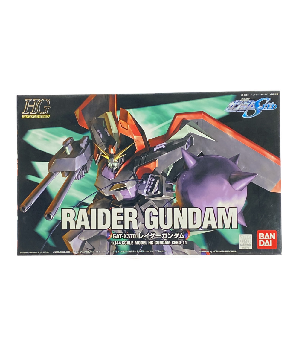 楽天市場 中古 機動戦士ガンダムseed 機動戦士ガンダムseed Gat X370 レイダーガンダム 1 144 Hg バンダイ プラモデル ハグオール ホビー