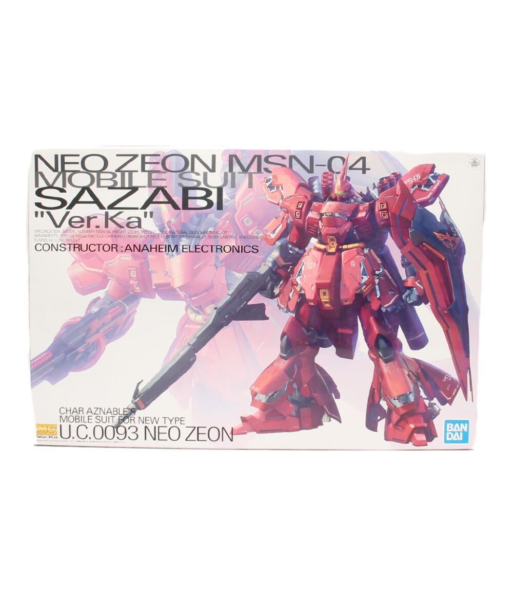 中古 美品 機動戦士ガンダム 逆襲のシャア 機動戦士ガンダム 逆襲のシャア Msn 04 サザビー Ver Ka 1 100 ガンプラ バンダイ プラモデル Fitzfishponds Com