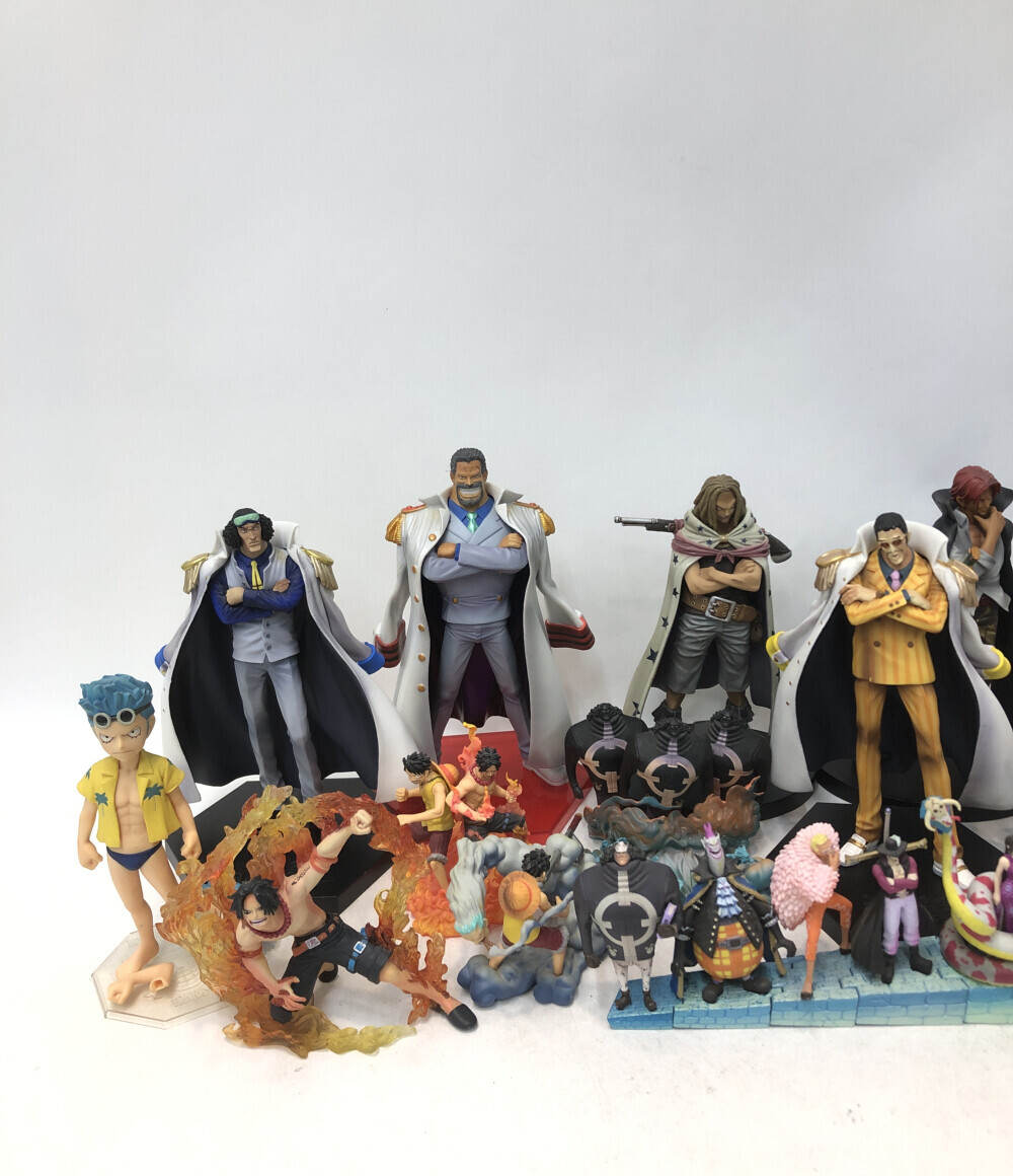 中古 One Piece One Piece ルフィ エース ガープ シャンクス 他 フィギュア Gpg Callcenter Com