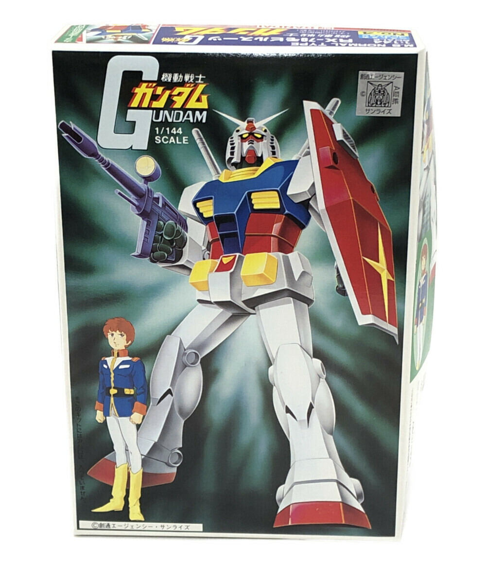 美品 機動戦士ガンダム RX-78 ガンダム 1 144 ガンプラ バンダイ プラモデル 【現品限り一斉値下げ！】