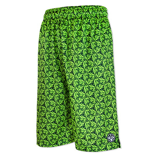【楽天市場】HXB Graphic Mesh Pants【LUDSCHI】Grass Wide Bermuda バスケットボールパンツ バス