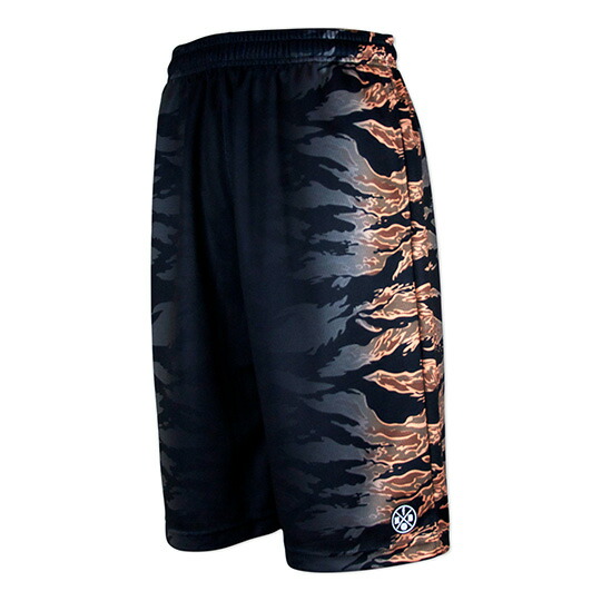 【楽天市場】HXB Graphic Mesh Pants 【TIGERCAMO FADE】 バスケットボールパンツ バスパン バスケショーツ