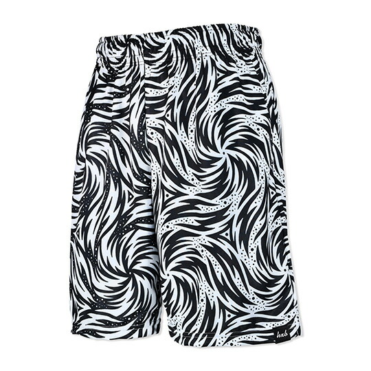 HXB Graphic Mesh Pants 2.0【GALAXY TRIBALS】 篭球ズボン下 バスケ 取り組みバル柄 二階建てバス食パン 絵書き 共同研究
