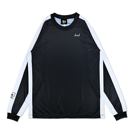 HXB Graphic Mesh RLST 2.0 【TRACK SUITS】 MONOCHROME 篭球 グラフィック メッシュ ラグラン ロンTEE 貨物自動車背広 モノクロ火竜