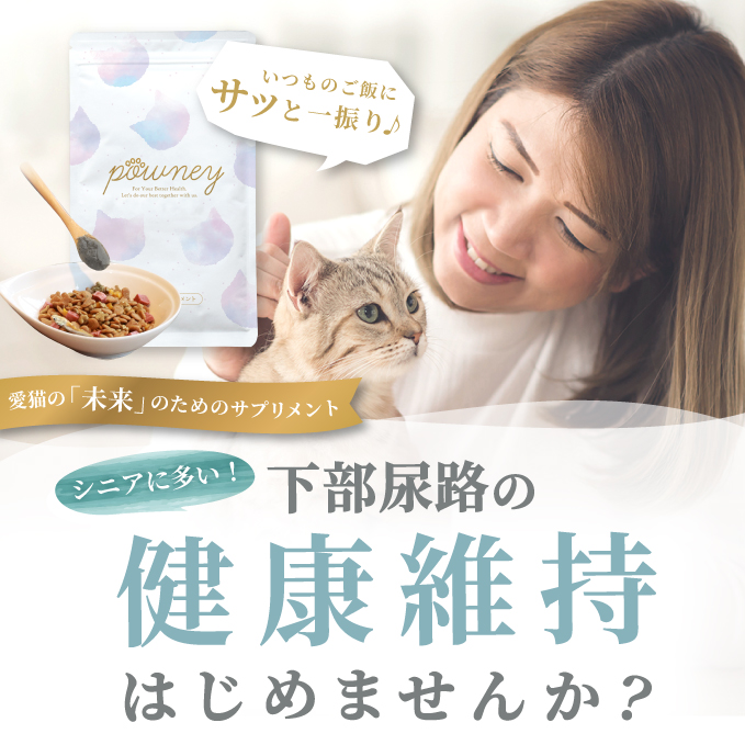 Powney パウニー 猫用 サプリメント 1袋 送料無料 公式 腎不全 尿路結石 膀胱炎ケア Devils Bsp Fr