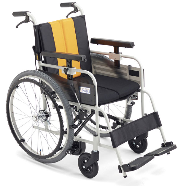 【楽天市場】車椅子 折り畳み 【MiKi/ミキ とまっティシリーズ MBY-47B】 自走介助兼用 車いす 車イス くるまいす 自動ブレーキ 送料無料 介護用品 お年寄り 折りたたみ 高齢者