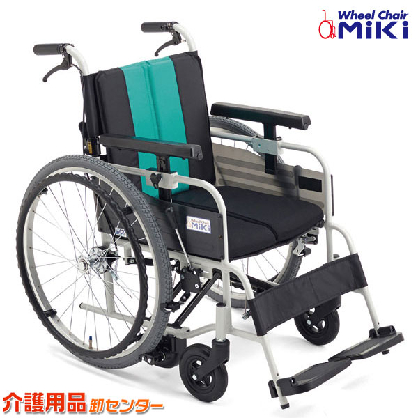 車椅子 折り畳み 【MiKi/ミキ とまっティシリーズ MBY-41B 低床】 自走介助兼用 車いす 車イス くるまいす 自動ブレーキ 送料無料 介護用品 お年寄り 折りたたみ 高齢者 老人ホーム 病院 おしゃれ 介護施設 福祉用具|車椅子・シルバーカー卸センター
