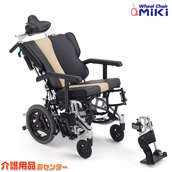 65%OFF【送料無料】 車椅子 折り畳み介助式 ティルト リクライニング