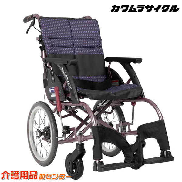 車椅子 折り畳み 【カワムラサイクル WAVITRoo（ウェイビットルー）WAR16-40(42/45)-M(H/SH)】介助式 座幅選択 高さ選択 車いす 車椅子 車イス カワムラ 介助ブレーキ付き 33,475円