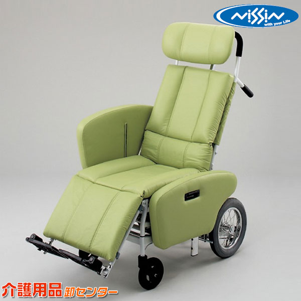 楽天市場】車椅子 【日進医療器 ティルト&フルリクライニング NHR-7 ...