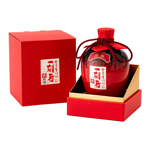 焼酎 芋焼酎 全量芋焼酎「一刻者」＜赤＞原酒 38度 720ml 陶器 京都府 宝酒造 いも焼酎 芋麹 4合瓶 敬老の日 還暦祝い 御歳暮 歳暮 プレゼント ギフト 八幡