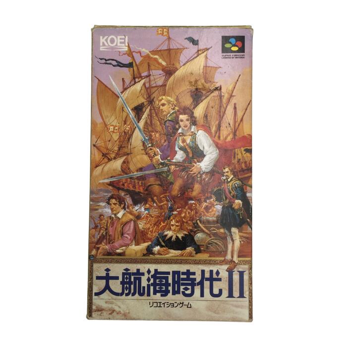 【お買い物マラソン★限定クーポン＆最大P5倍】SFC ソフト 【大航海時代II】 箱説付き 動作確認済 NINTENDO スーパーファミコン ソフト 中古｜SHEER