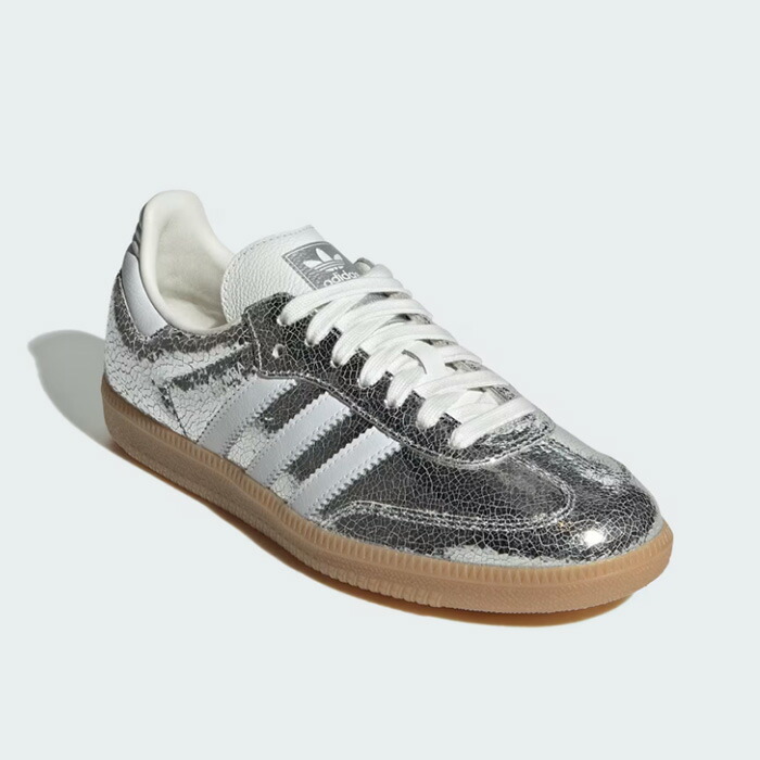 adidasアディダス SAMBA OG サンバ ホワイトシルバー adidas SAMBA OG W WHITE SILVER GUM アディダス サンバ