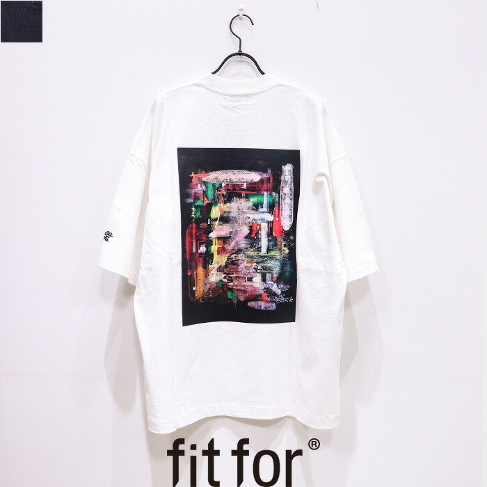 FITFOR（フィットフォー）ARTIST WIDE HALF SLEEVE TEE #205C グラフィックTシャツ Tシャツ