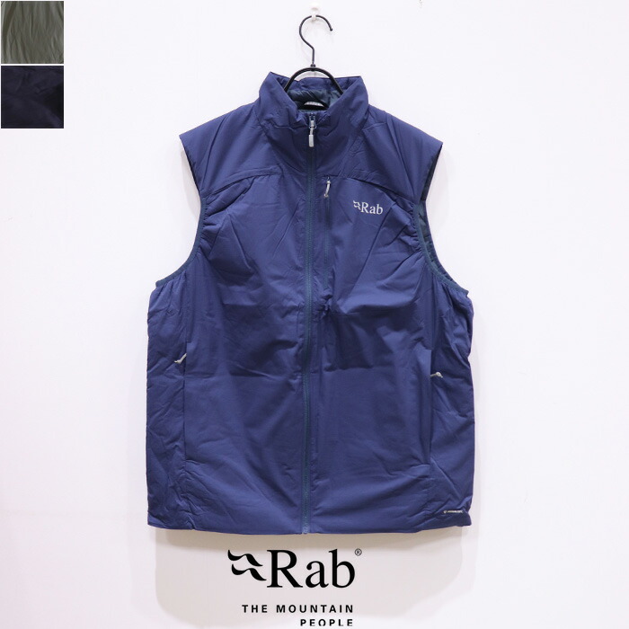 楽天市場】【 Rab / ラブ 】#QDA-64 MICROLIGHT VEST / マイクロライト