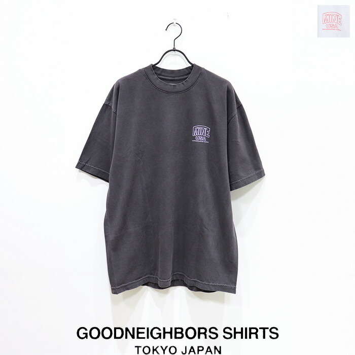 【SALE 10％OFF】GOODNEIGHBORSSHIRTS（グッドネイバーズシャツ）JOURNEY TEE MGS-006 プルオーバー カットソー 半袖 ロゴタイプ 刷り上げる