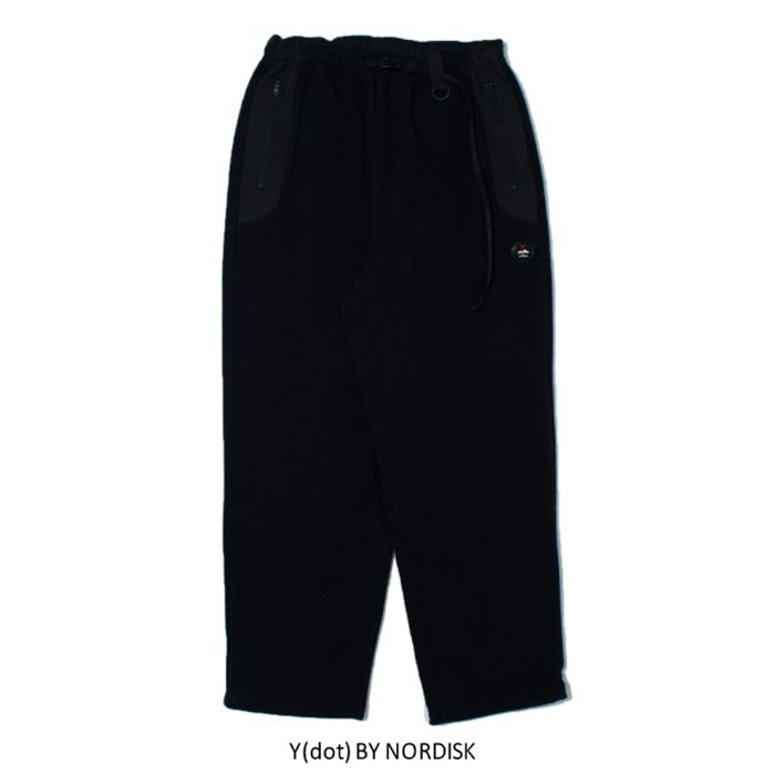 【SALE 40％OFF】Y.NORDISK (ワイドットバイノルディスク) 　ワイドットバイノルディスク アジャスト ベルト フリース パンツ　YU61201　ADJUST BELT FLEECE PANTS　イージーパンツ　保温性　両面起毛　マイクロフリース　セットアップ対応