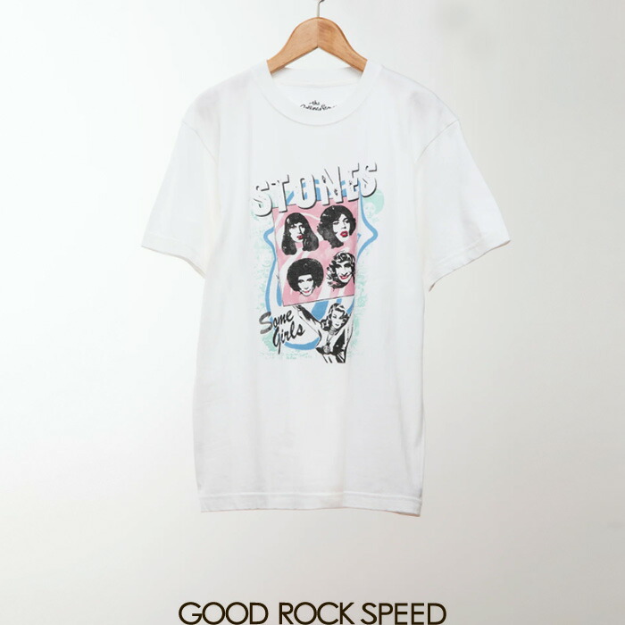 GOOD ROCK SPEED（グッドロックスピード）THE ROLLING STONES(SOME GIRLS)　ART T-SHIRT　25ROL001W　The Rolling Stones | ローリング・ストーンズ　ショートスリーブ Tシャツ　カットソー　半袖画像