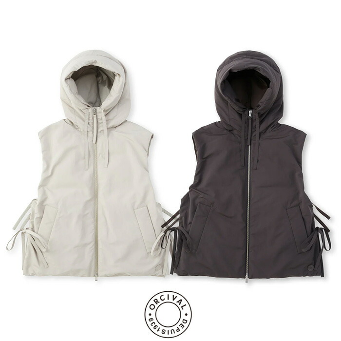 新品未使用◆オーシバル◆ダウンベスト 2025年最新】ORCIVAL レディース ダウンベスト・キルティング