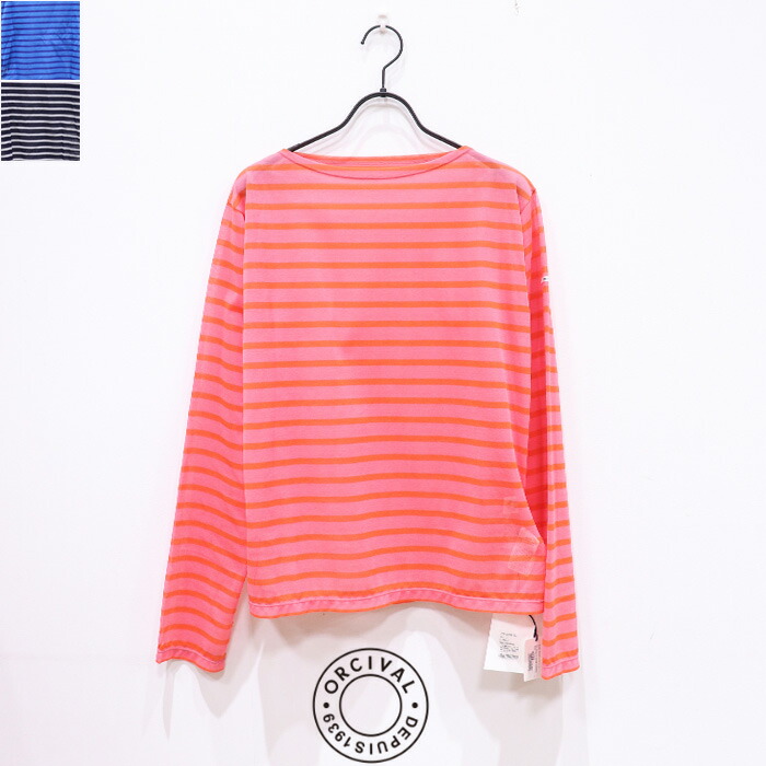 【SALE 20%OFF】ORCIVAL(オーシバル)BOAT NECK L/S P.O. OR-C0461 STJ カットソー BOAT NECK L/S P.O.|HULLE店