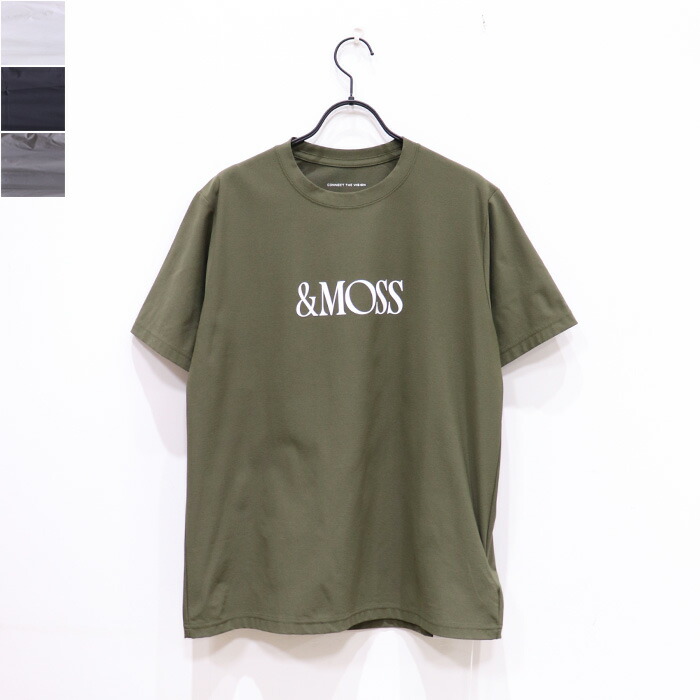\u0026MOSS（アンドモス）DRY TOUCH T-SHIRTS MU001-017 カットソー ティーシャツ 半袖 レディースファッション-トップス