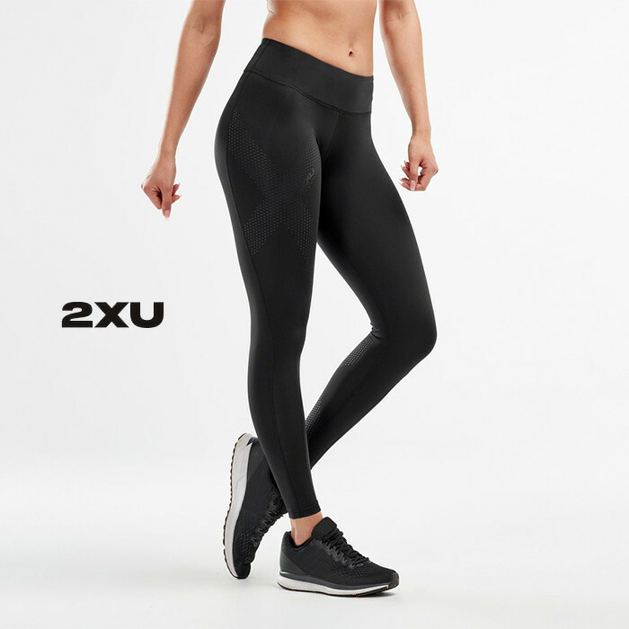 高い素材 2XU ツータイムズユー ミッドライズコンプタイツ WA2864B MID-RISE COMPRESSION TIGHTS タイツ  fucoa.cl