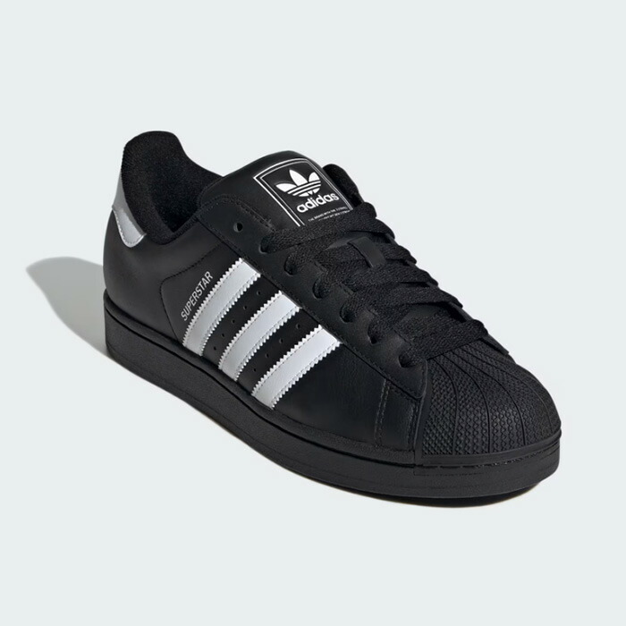 【SALE 10％OFF】adidas (アディダス) はやりっ児II / Superstar II JI0079 スニーカー ローカットスニーカー Core Black / Cloud White / Core Black レディース大きさ