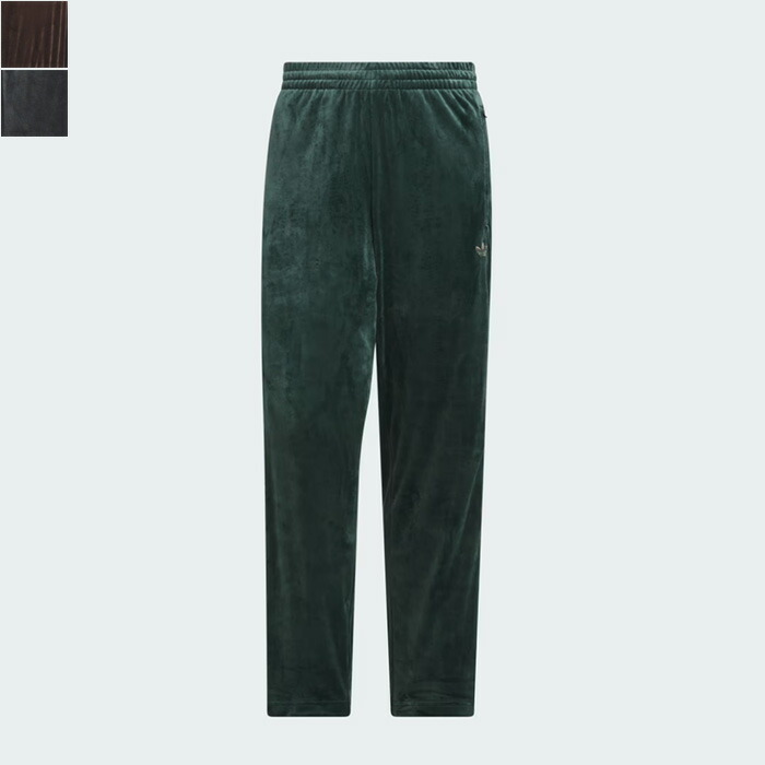 【SALE 20%OFF】adidas originals (アディダス オリジナルス) FB TP VELOUR CI147 アディカラーFBTPベロアトラックパンツ ジャージパンツ 成年者/メンズ用 天鵞絨ズボン下 ドローコード付き添い人