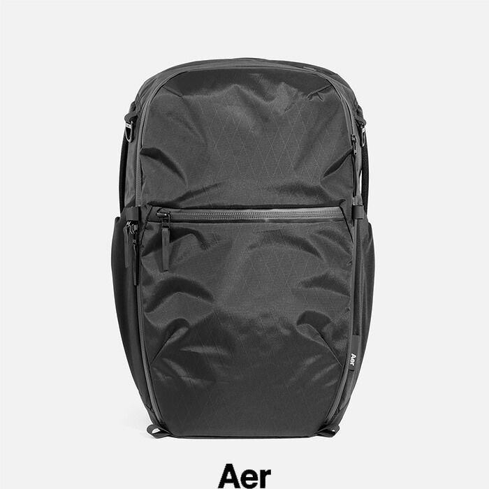 Aer (大気圏)TRAVEL PACK 4 35L X-Pac AER-29071 うしろ側風呂敷き包み 機内持ち込み能力のある 日常 執務室 軽さ