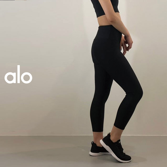 楽天市場】ALO YOGA（アロ ヨガ）レギンス HIGH-WAIST AIRBRUSH CAPRI 