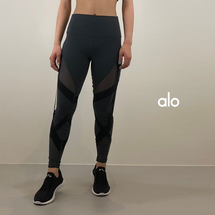 【楽天市場】ALO YOGA（アロ ヨガ）レギンス HIGH-WAIST BANTAGE LEGGING W5592R 日本未発売 アスレチック ジム トレーニング ランニング ヨガ yoga