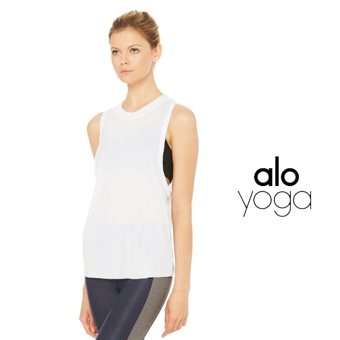 【楽天市場】【SALE 50％OFF】ALO YOGA（アロ ヨガ）タンクトップ W2459R HEATWAVE TANK ヨガウェア