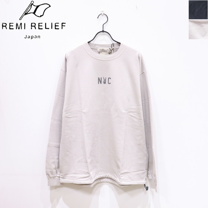 【SALE 20％OFF】REMI RELIEF（レミ浮彫り）SP産業シェリー酒裏毛労働者の一団(NYC)(HLEX) RN28369074HE HLEX 事あたらしい プルオーバー 労働者の一団のど頚 長袖