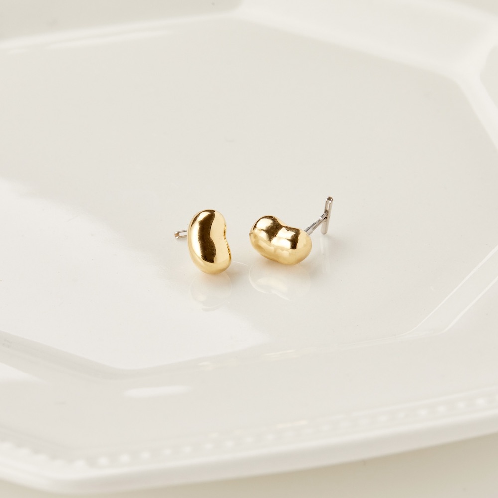 baqless(バックレス)　 AMITY JOY GOLD　YELLOW GOLD　ピアス　キャッチレス　スイス　ランニング　AM-LN-YG｜HULLE店