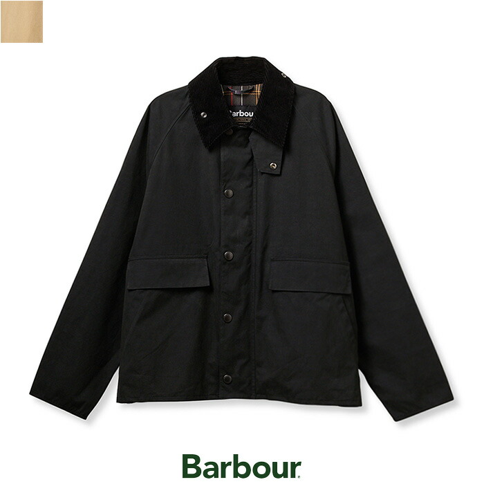 BARBOUR（バブアー）【SPEY / スペイ】桃人はだ 綿織物 ショートレングスブルゾン（オーバーサイズフィット） MCA1059 上衣 綿織物 遊撃手レングス 上衣 barbour borrowdale casual 【JP ONLY】