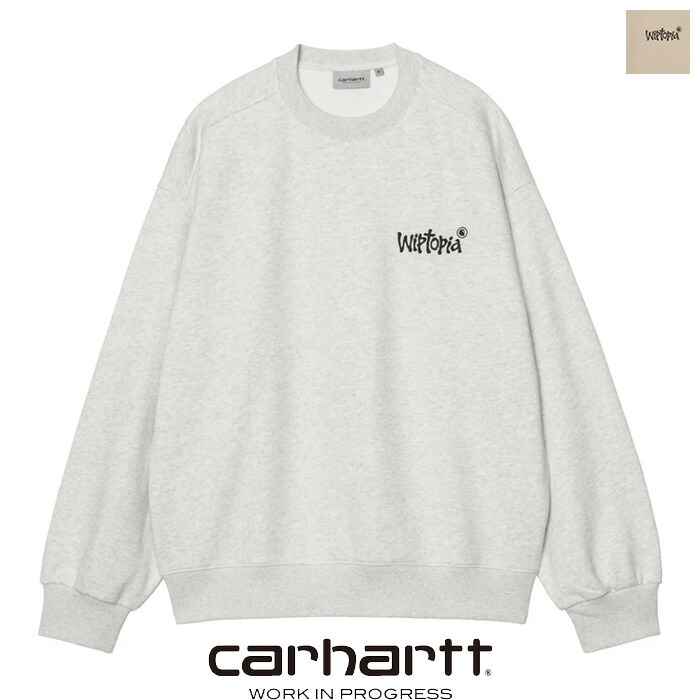 【SALE 30％OFF】CARHARTT WIP（鉄道車両ハート形）WIPTOPIA SWEAT I035644 ウィップトピアスウェット