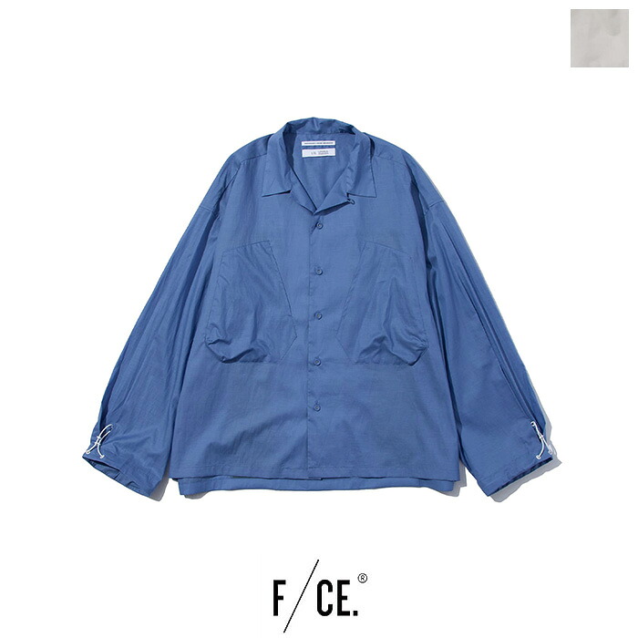 【SALE 40％OFF】F/CE(エフ　シーイー)　シリコン リヨセル ローン シャツ　FPU02241M0001　SILICON LYOCELL LAWN SHIRT　メンズ　シャツ｜HULLE店